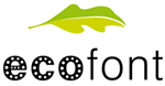 Ecofont