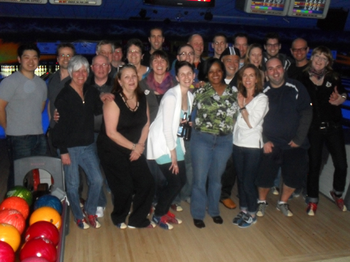 Still Creek Press bowling for Big Brothers Classic