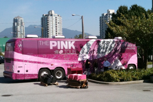 CBCF Pink Bus
