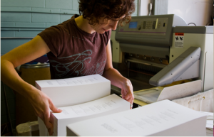 Experience in the bindery